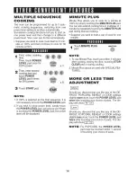 Preview for 16 page of Sharp Carousel R-203HW Operation Manual