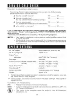 Preview for 19 page of Sharp Carousel R-203HW Operation Manual