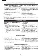 Preview for 20 page of Sharp Carousel R-210D Service Manual