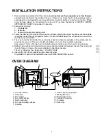 Preview for 5 page of Sharp Carousel R-210F Operation Manual And Cooking Manual