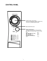 Preview for 6 page of Sharp Carousel R-210F Operation Manual And Cooking Manual