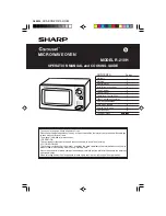 Preview for 1 page of Sharp Carousel R-210H Operation Manual