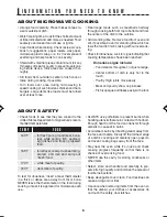 Preview for 8 page of Sharp Carousel R-214F Operation Manual