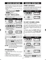 Preview for 11 page of Sharp Carousel R-214F Operation Manual