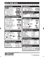 Preview for 24 page of Sharp Carousel R-214F Operation Manual