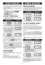 Preview for 11 page of Sharp Carousel R-216L Operation Manual