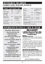 Preview for 42 page of Sharp Carousel R-216L Operation Manual