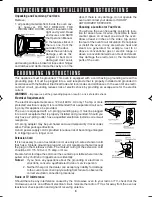 Preview for 5 page of Sharp Carousel R-301F Operation Manual