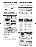 Preview for 11 page of Sharp Carousel R-301F Operation Manual