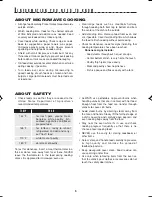 Preview for 8 page of Sharp Carousel R-305H Operation Manual