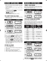 Preview for 11 page of Sharp Carousel R-305H Operation Manual