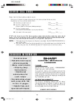 Preview for 21 page of Sharp Carousel R-305K Operation Manual