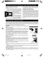 Preview for 5 page of Sharp Carousel R-307E Operation Manual