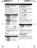 Preview for 15 page of Sharp Carousel R-307E Operation Manual