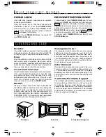 Preview for 16 page of Sharp Carousel R-307E Operation Manual