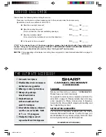 Preview for 17 page of Sharp Carousel R-307E Operation Manual