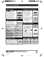 Preview for 24 page of Sharp Carousel R-307E Operation Manual