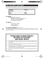 Preview for 2 page of Sharp Carousel R-307N Operation Manual