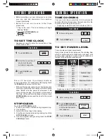 Preview for 11 page of Sharp Carousel R-307N Operation Manual