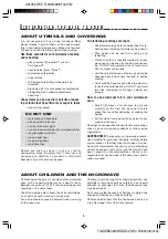 Preview for 7 page of Sharp CAROUSEL R-308J Operation Manual