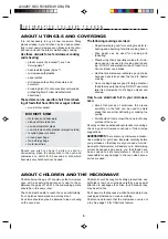 Preview for 7 page of Sharp Carousel R-310E Operation Manual