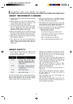 Preview for 8 page of Sharp Carousel R-310E Operation Manual