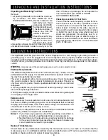 Preview for 5 page of Sharp Carousel R-319F Operation Manual