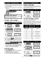 Preview for 11 page of Sharp Carousel R-319F Operation Manual