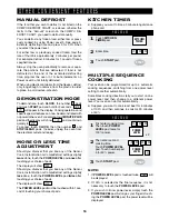 Preview for 18 page of Sharp Carousel R-319F Operation Manual