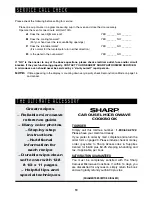 Preview for 21 page of Sharp Carousel R-319F Operation Manual