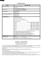 Preview for 6 page of Sharp Carousel R-326FS Service Manual