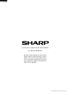 Preview for 44 page of Sharp Carousel R-326FS Service Manual