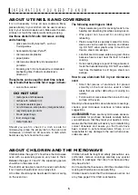 Preview for 7 page of Sharp Carousel R-330 Operation Manual