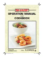 Preview for 1 page of Sharp Carousel R-341Z Operation Manual Cookbook