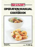 Preview for 1 page of Sharp Carousel R-350E Operation Manual And Cookbook