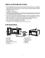 Preview for 6 page of Sharp Carousel R-350E Operation Manual And Cookbook