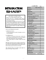 Preview for 3 page of Sharp Carousel R-350F Operation Manual And Cookbook