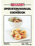 Sharp Carousel R-380E Operation Manual And Cookbook preview