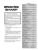 Preview for 3 page of Sharp Carousel R-380E Operation Manual And Cookbook