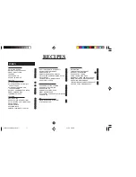 Preview for 43 page of Sharp Carousel R-380Z Operation Manual And Cookbook