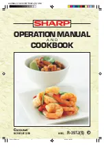 Sharp Carousel R-397J(S) Operation Manual And Cookbook preview