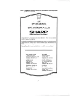 Preview for 3 page of Sharp Carousel R-3S56 Operation Manual With Cookbook