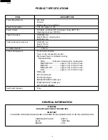 Preview for 4 page of Sharp Carousel R-3S56 Service Manual