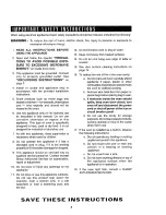 Preview for 4 page of Sharp Carousel R-405D Operation Manual