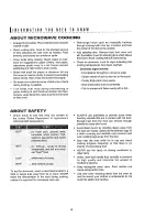 Preview for 8 page of Sharp Carousel R-405D Operation Manual