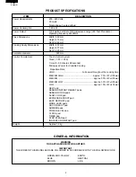 Preview for 4 page of Sharp Carousel R-480E Service Manual