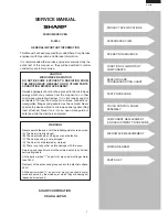 Preview for 3 page of Sharp Carousel R-480J Service Manual