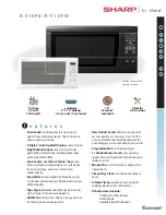 Preview for 1 page of Sharp Carousel R-510FK Features & Specifications