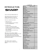 Preview for 3 page of Sharp Carousel R-520E Operation Manual