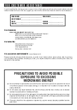 Preview for 2 page of Sharp CAROUSEL R-530E Cooking Manual